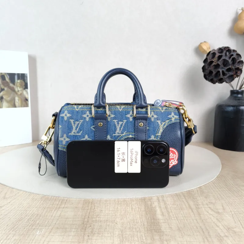 Louis Vuitton Crossbody Bag Keepall XS Nigo · Calfskinmini21 × 9 × 12 cm — cover view 6 of 6