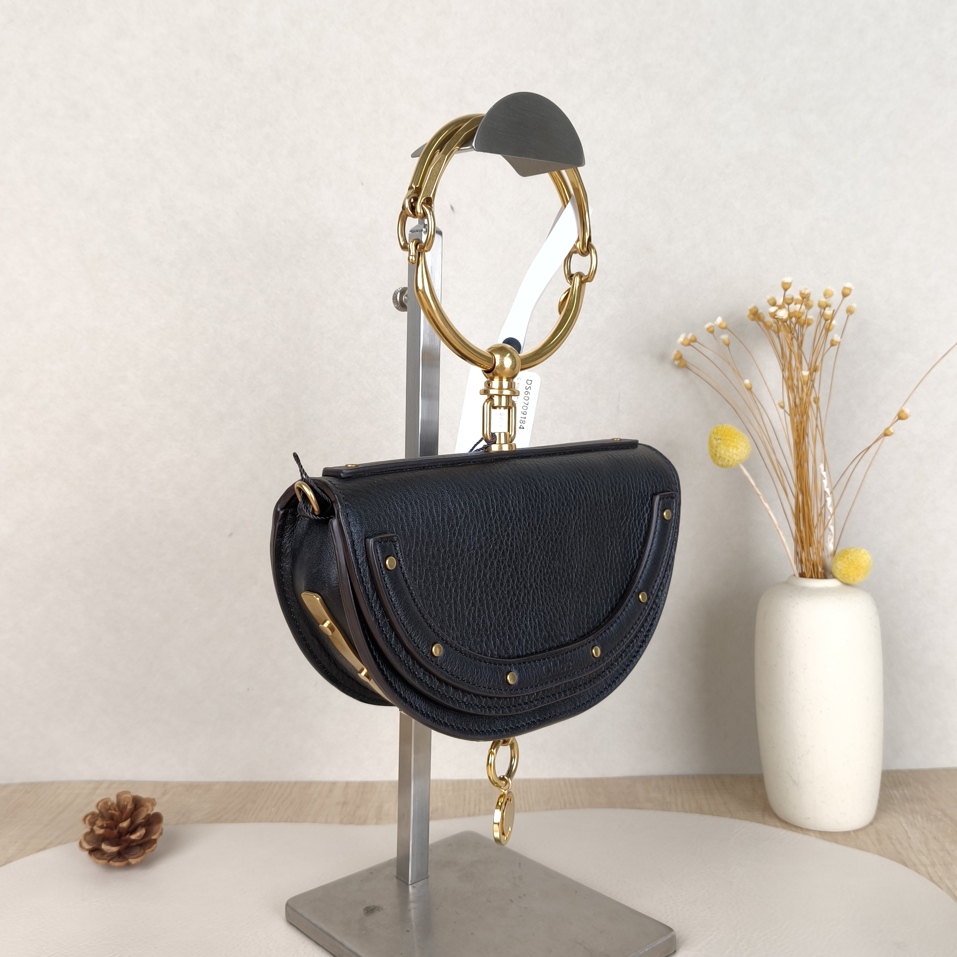 Chloé Crossbody Bagnile Top Handle Crossbody Bag Black Calfskin One Size21 × 6 × 12 cm — cover view 3 of 5