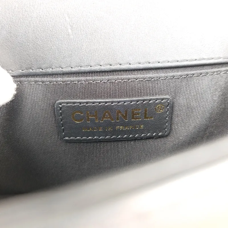 Chanel Crossbody Bag Le Boy​ Black Calfskin Small 20.5 × 8.5 × 12 cm 29 — detail view 1 of 15