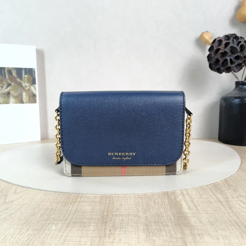 BURBERRY Crossbody Bag Crossbody Bag Colorblock Canvas One Size19 × 4 × 13 cm
