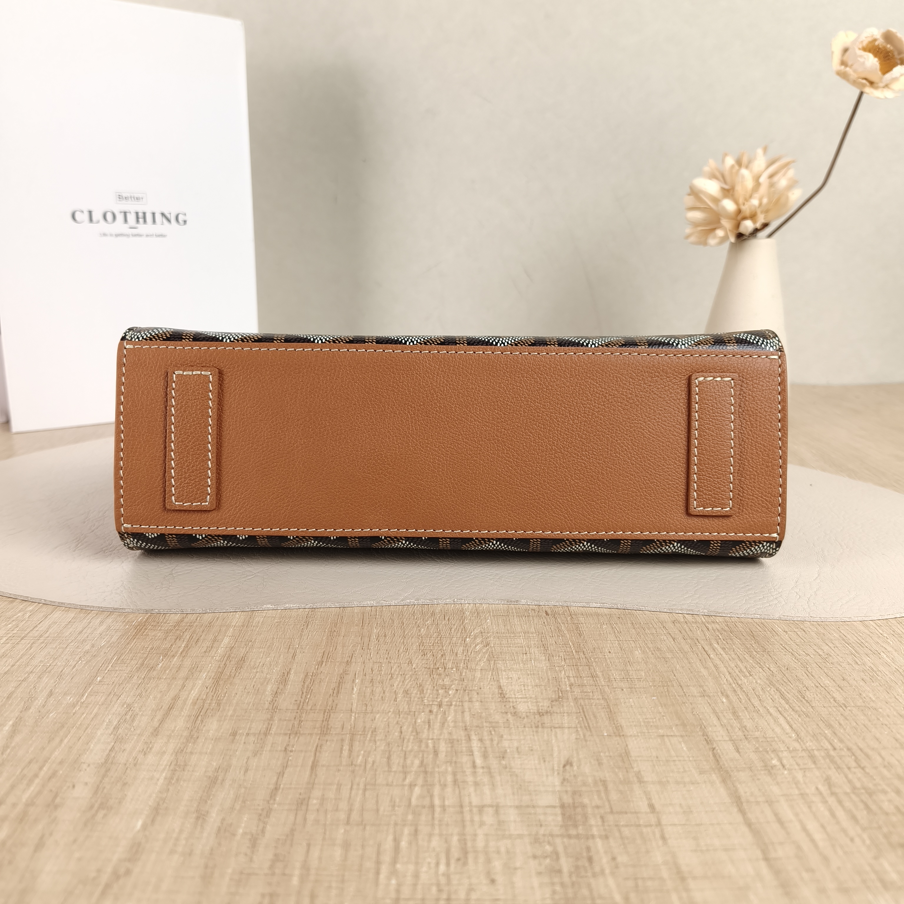 GOYARD Shoulder Bag Rouette Shoulder Bag Brown ine Canvas Small25.5 × 9 × 18 cm — cover view 3 of 5