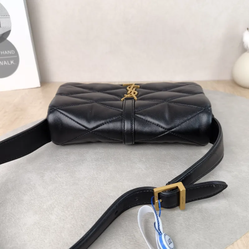 SAINT LAURENT Shoulder Bag LE 57 Shoulder Bag Black Lambskin One Size24 × 4 × 18 cm — detail view 4 of 10