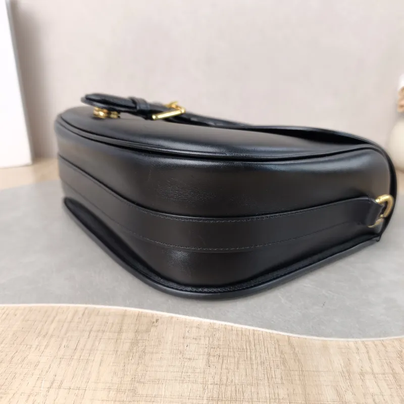 DIOR Crossbody Bag Bobby Black Calfskin Large 27 × 8 × 19.5 cm — detail view 14 of 14