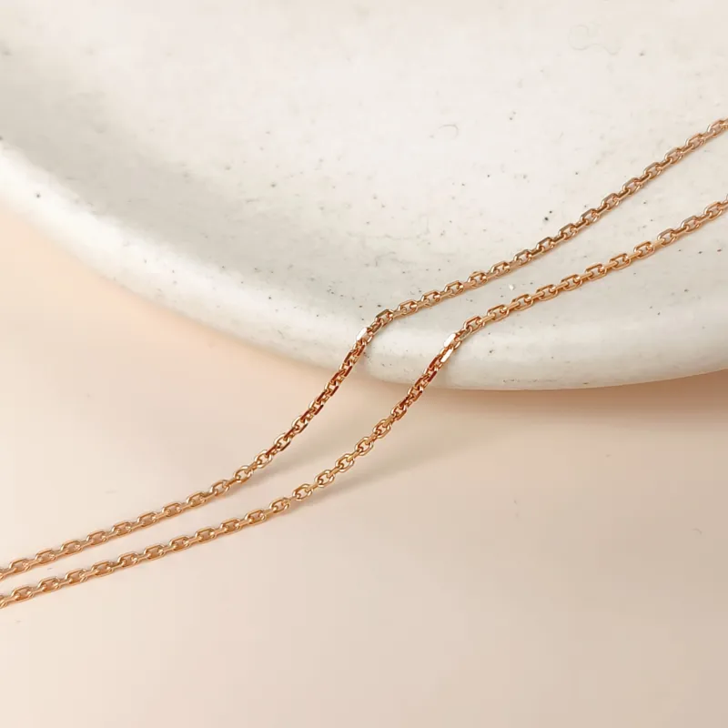 Van Cleef & Arpels Necklace Alhambra Alhambra Collection 18KR ose Gold Sweet Mini 45cm — cover view 7 of 12