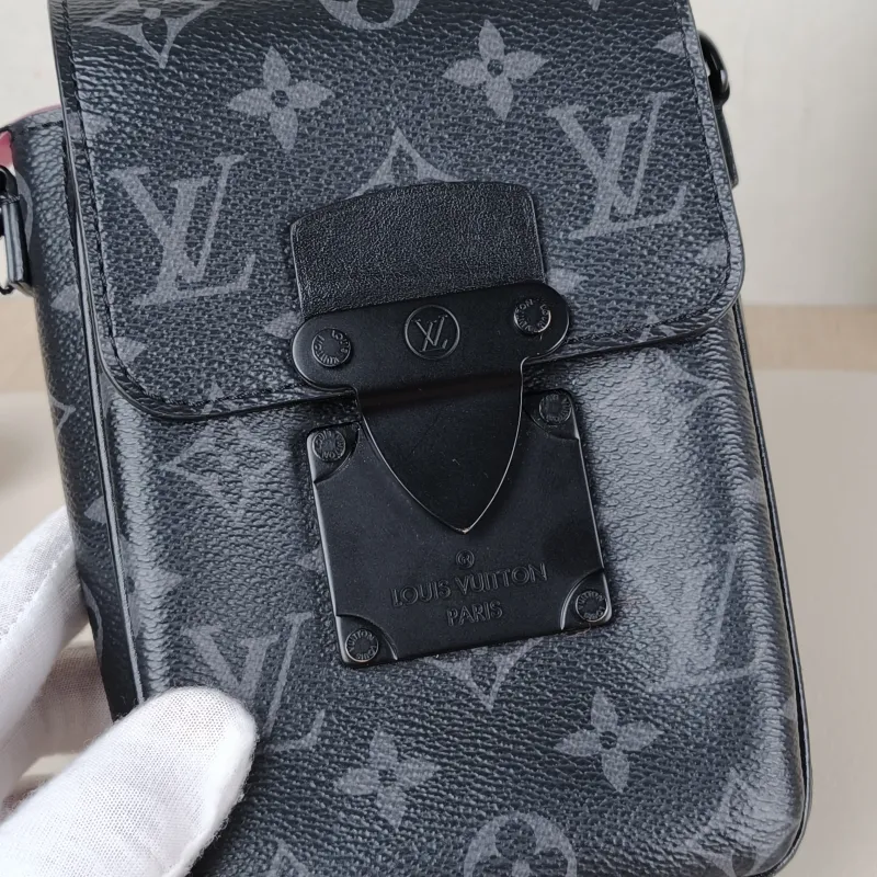 Louis Vuitton Crossbody Bag S-Lock Vertical Box Monogram PV Cmini12 × 7 × 19 cm — detail view 5 of 11