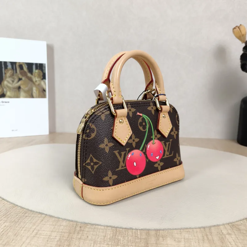 Louis Vuitton Crossbody Bag Alma Nano Monogram · PV Cnano18 × 8 × 12 cm — cover view 4 of 6