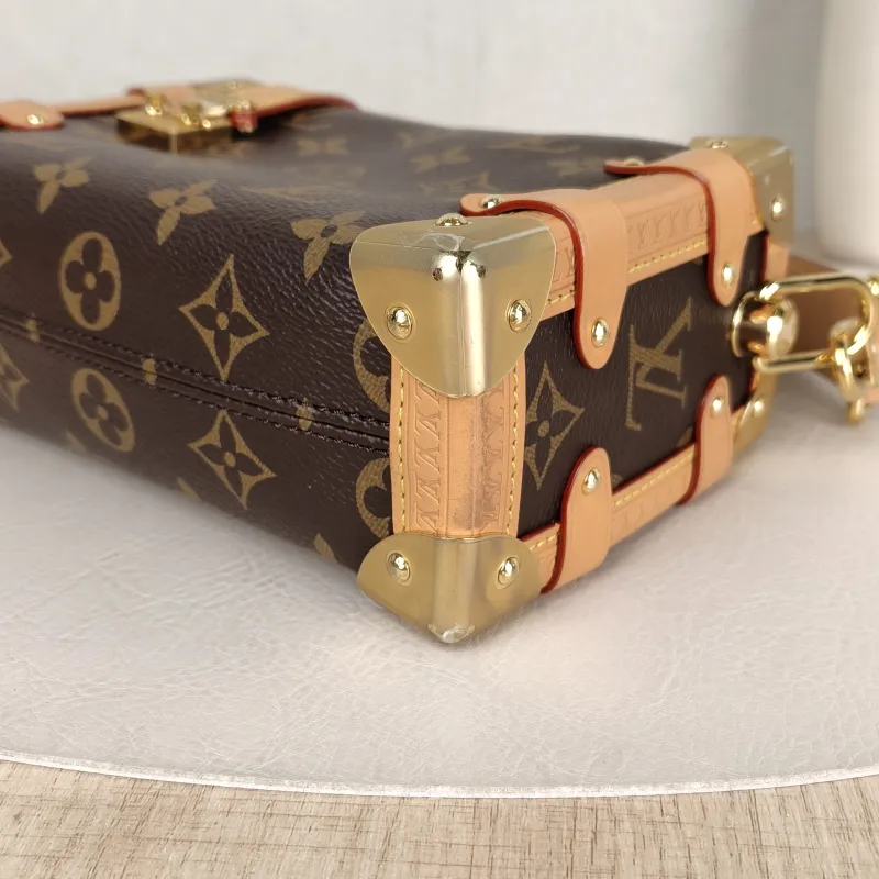 Louis Vuitton Crossbody Bag Side Trunk Box Monogram PVC Small 18 × 8 × 12.5 cm — detail view 3 of 11
