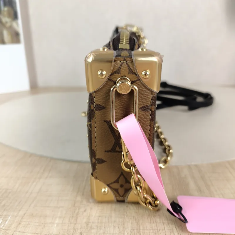 Louis Vuitton Crossbody Bag Slim Trunk Box Monogram PVC Medium 23 × 4 × 12 cm — detail view 8 of 12