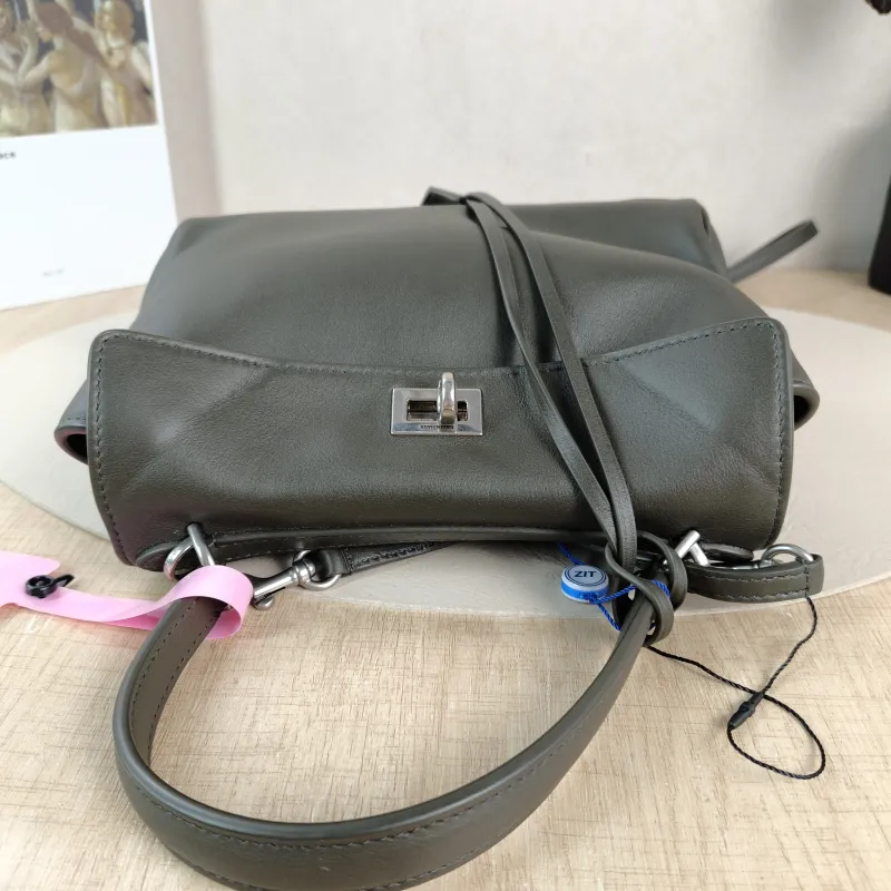 BALENCIAGA Crossbody Bag RODEO Calfskin Mini 23 × 10 × 17 cm — detail view 6 of 12