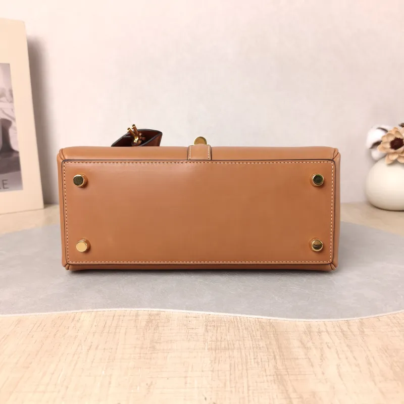 CELINE Crossbody Bag 16 Edition Caramel Calfskin Small 23 × 10 × 18 cm — cover view 4 of 6