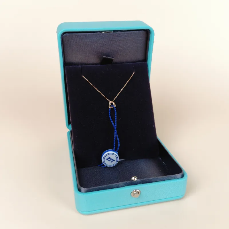Tiffany&Co. Necklace Elsa Peretti Collection Open Heart Necklace Rose Gold 18KR ose Gold One Size41cm — cover view 9 of 9
