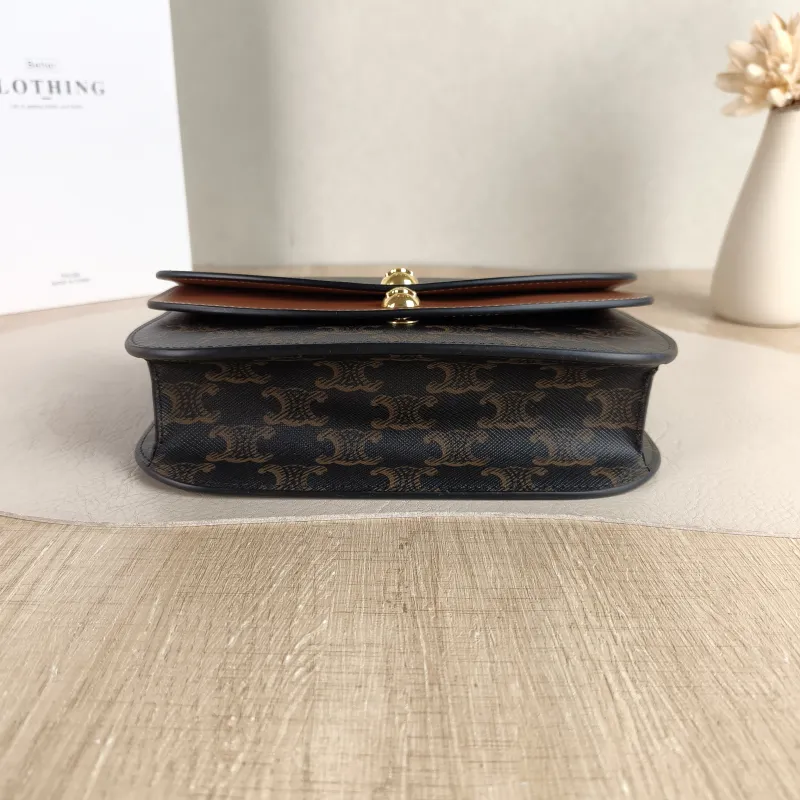 CELINE Crossbody Bag DUO Wallet Monogram PVC Mini 20 × 6 × 13 cm — cover view 5 of 5