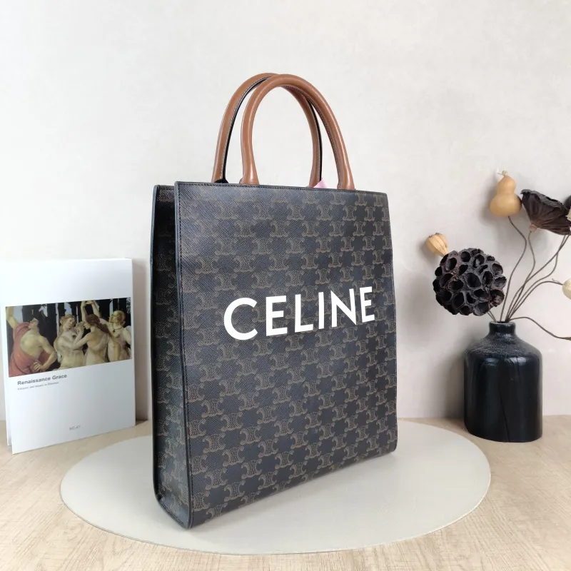 CELINE Crossbody Bag CABAS Monogram PVC Small 28.5 × 8 × 33 cm — cover view 5 of 5