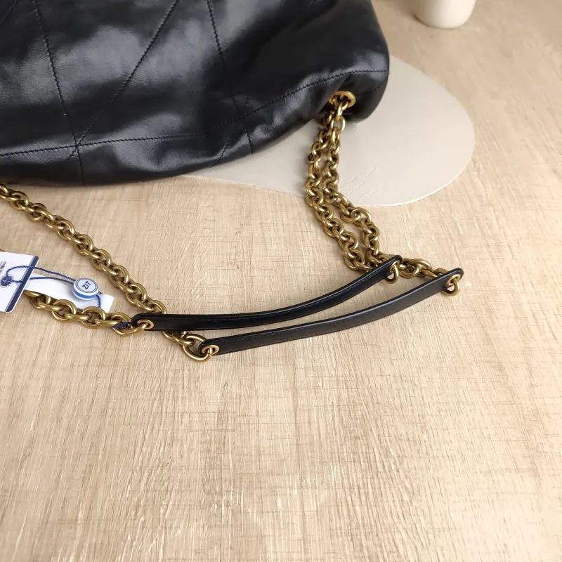 SAINT LAURENT Crossbody Bag Jamie 4.3 Chain Bag Black SL ambskin Large 43 × 9 × 29 cm — detail view 8 of 12