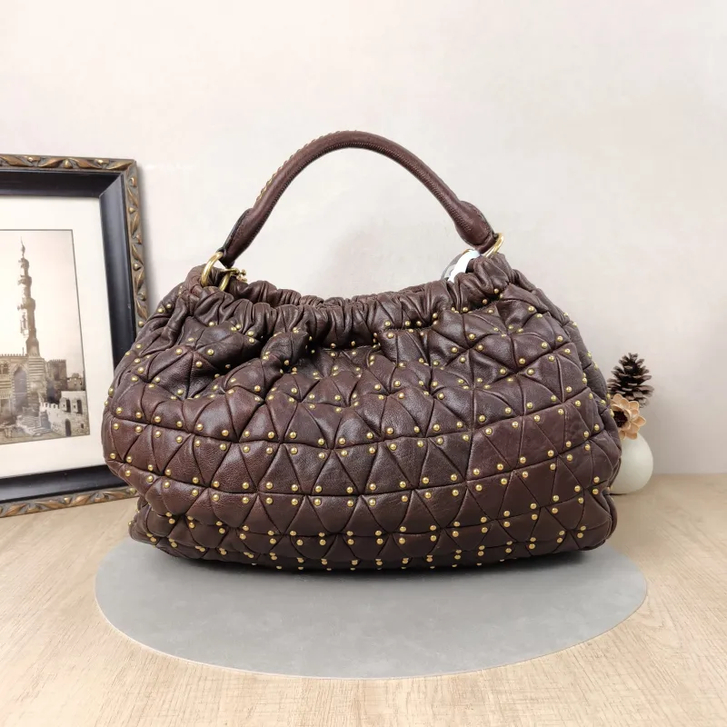 Miumiu Shoulder Bag Shoulder Baghobo Lambskin One Size44 × 14 × 29 cm