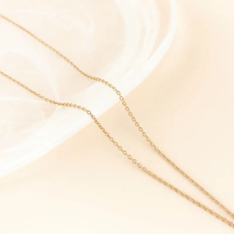 Tiffany&Co. Necklace Keys Collection Pavé Diamond Necklace Yellow Gold 18KY ellow Gold Diamond One Size 45cm — cover view 6 of 8
