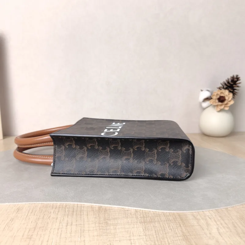 CELINE Crossbody Bag CABAS Mini Monogram PVC Mini 17 × 4 × 20.5 cm — detail view 9 of 12