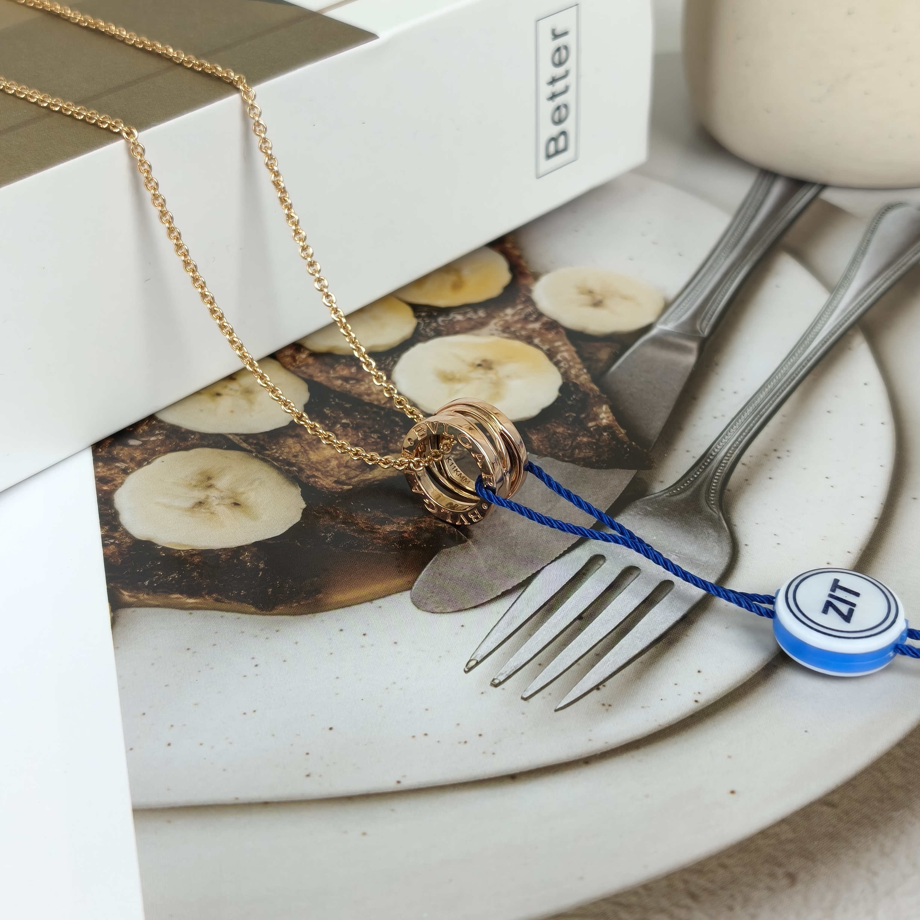 Bvlgari Pendant B.ZERO1Collection Pendant Gold18KY ellow Gold One Size1.5*38-45 — cover view 7 of 9