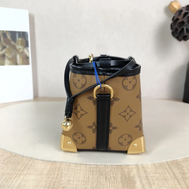 Louis Vuitton Crossbody Bag NOÉ PURSE LV CHARMS Monogram PVC Mini 11.5 × 11.5 × 11.5 cm — detail view 10 of 10