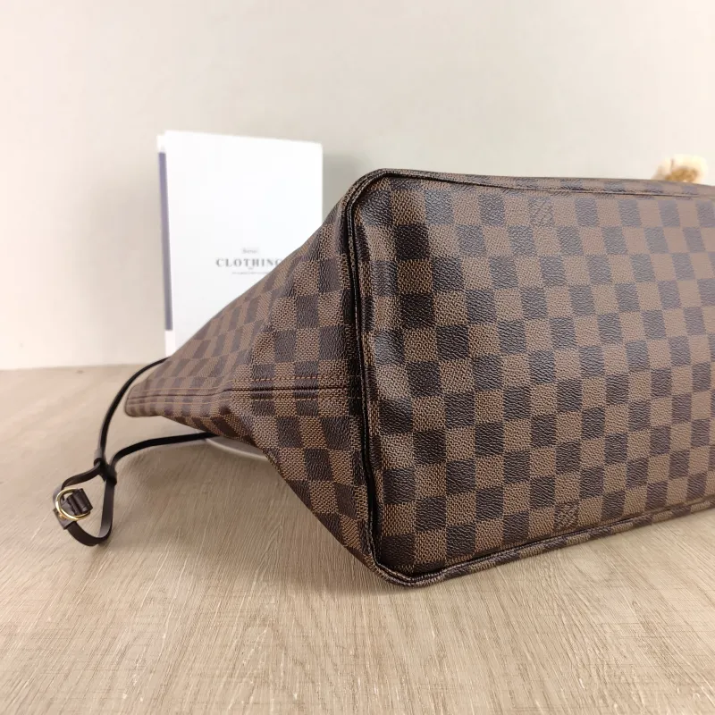 Louis Vuitton Shoulder Bag Neverfull Damier Ebene PVC Large 39 × 19 × 32 cm — detail view 3 of 10