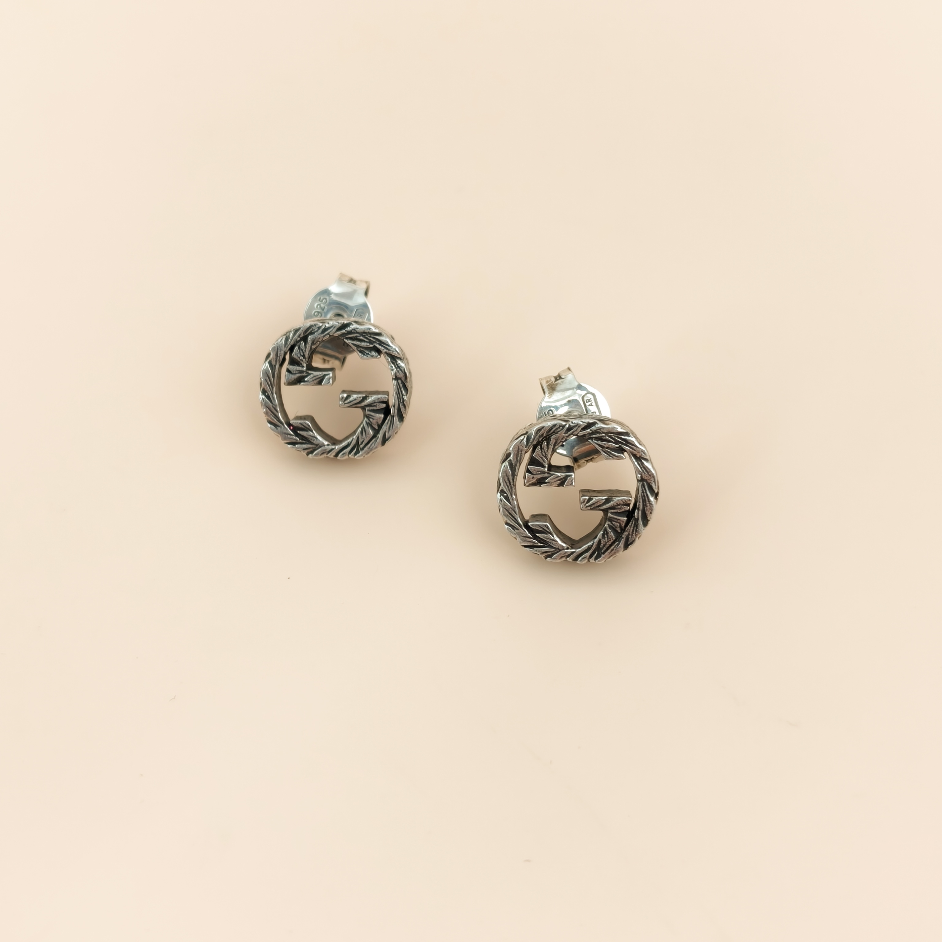 GUCCI Earrings G Earrings Silver925 One Size