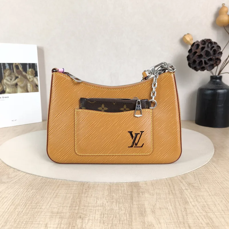 Louis Vuitton Crossbody Bag MARELLE Epi Embossed Calfskin Small25 × 8 × 15 cm