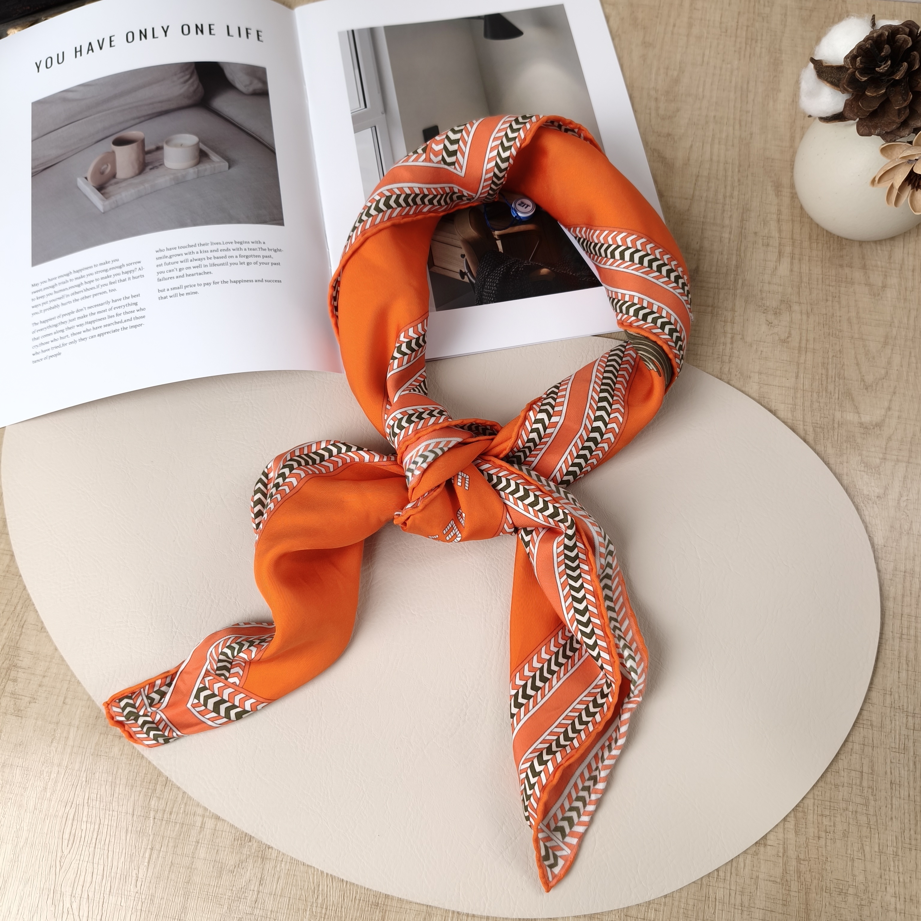 Hermès Colorblock Silk