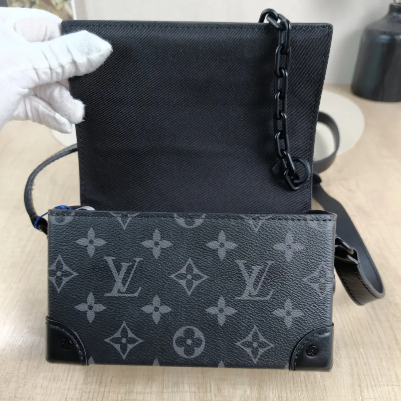 Louis Vuitton Crossbody Bag Steamer Box Monogram PV Cmini18 × 6.5 × 11 cm — detail view 9 of 13