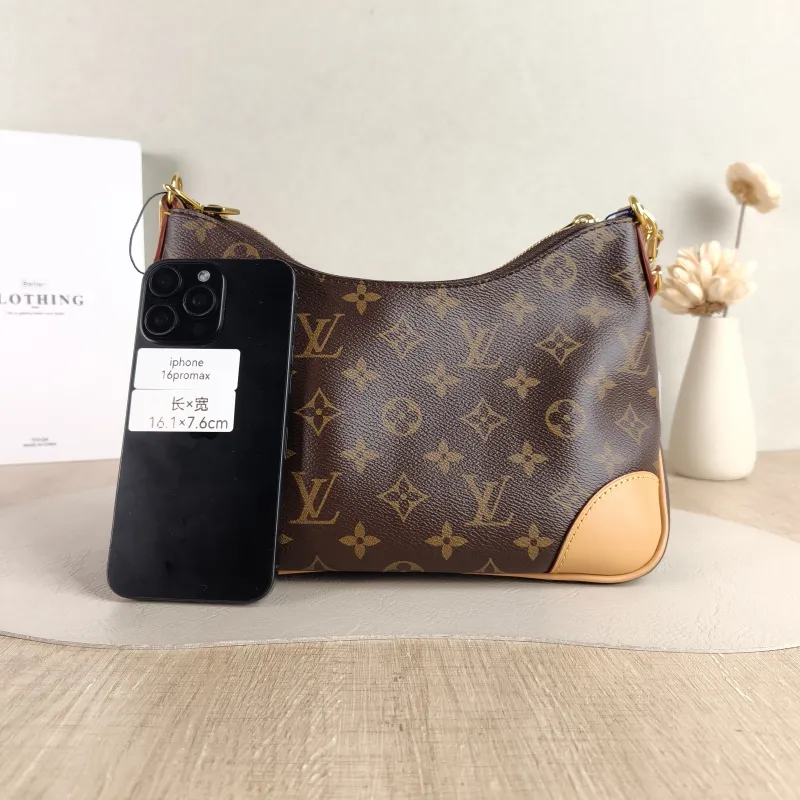 Louis Vuitton Crossbody Bag Boulogne PVC Small 26 × 9.5 × 16 cm — cover view 6 of 6