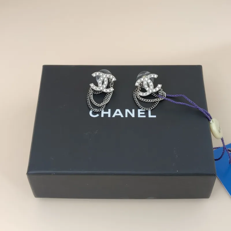Chanel Jewelry · Earrings Silver One Size — cover view 3 of 9