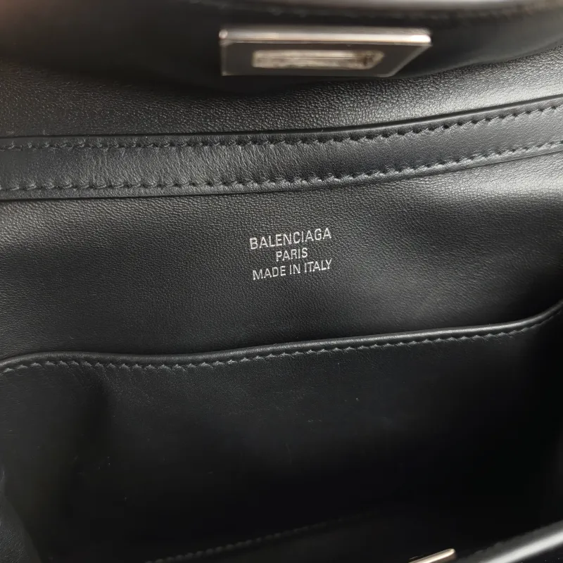 BALENCIAGA Crossbody Bag RODEO Black Calfskin Mini 23 × 10 × 17 cm — detail view 7 of 13