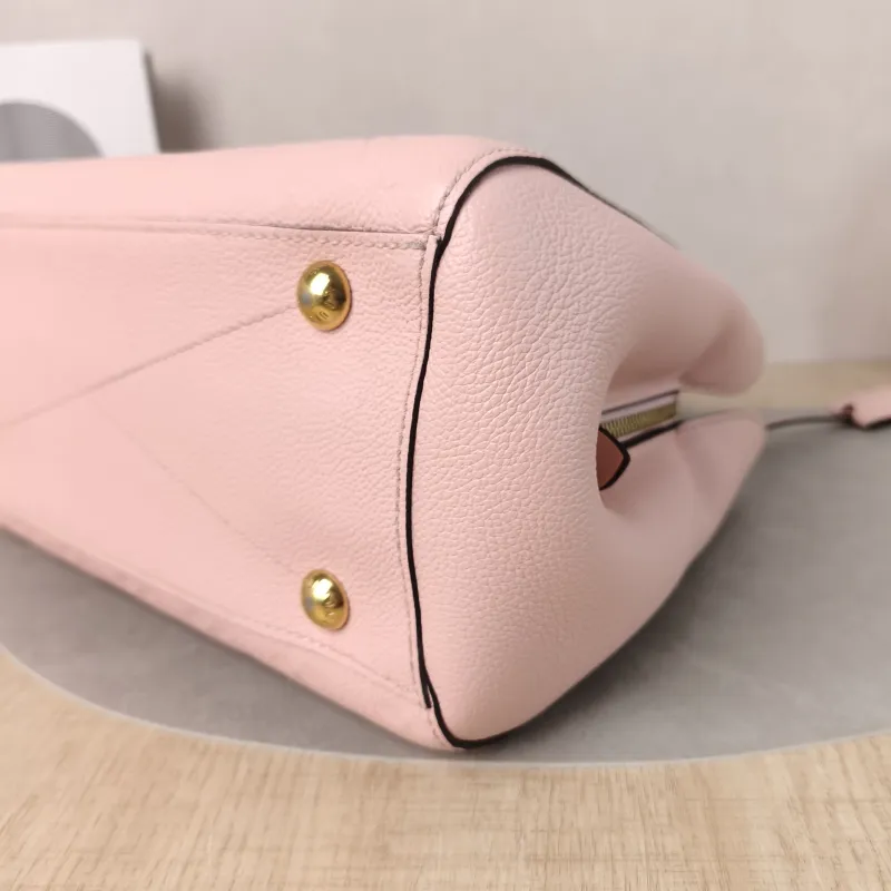 Louis Vuitton Top Handle Bag Montaigne Pink Calfskin BB29 × 13 × 20 cm — detail view 14 of 14