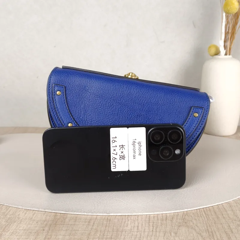 Chloé Crossbody Bagnile Top Handle Crossbody Bag Blue Calfskin One Size19.5 × 6 × 12 cm — cover view 4 of 5