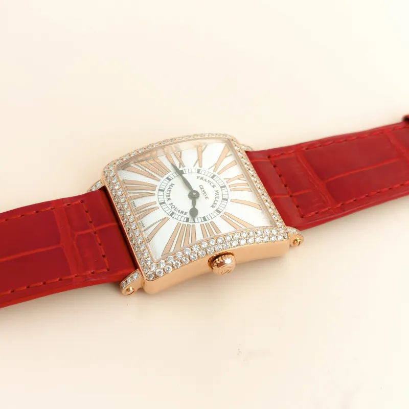FRANCK MULLER Watch ladies'collection Collection MASTER SQUARE Watch White 18k One Size 18k 32.7*40.7 — cover view 7 of 8