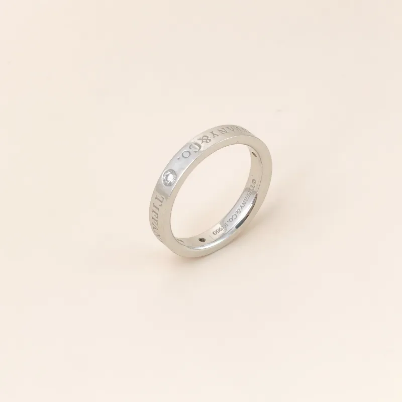 Tiffany&Co. Ring T&CO Silver PT950Diamond One Size 49 — cover view 7 of 9