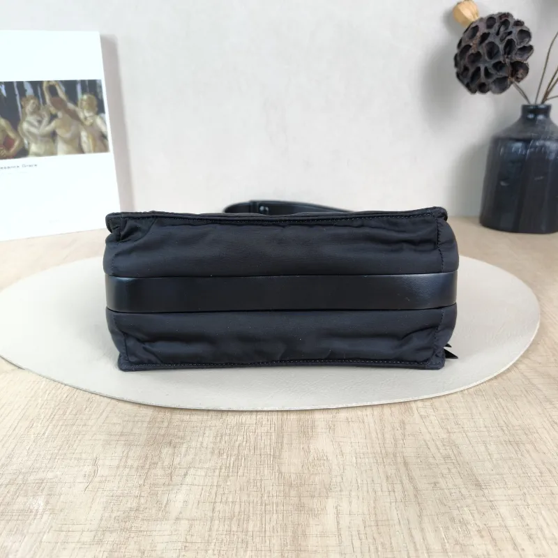 PRADA Shoulder Bag Re-Nylon Shoulder Bag Black Nylon 23 × 11 × 16 cm — cover view 4 of 5