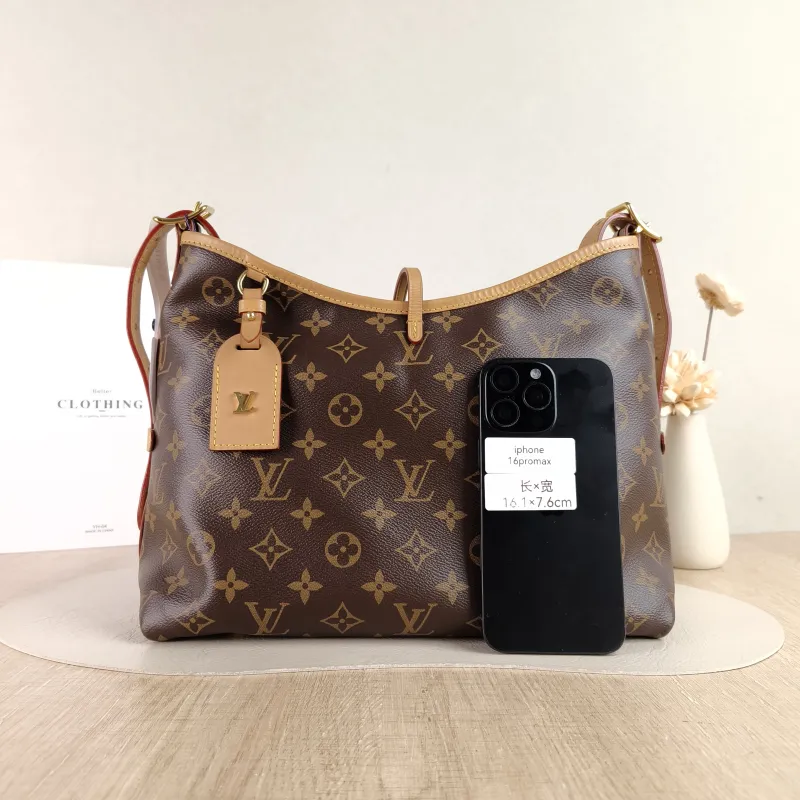 Louis Vuitton Crossbody Bag Carryall Monogram PVC Small 29 × 12 × 24 cm — cover view 5 of 5