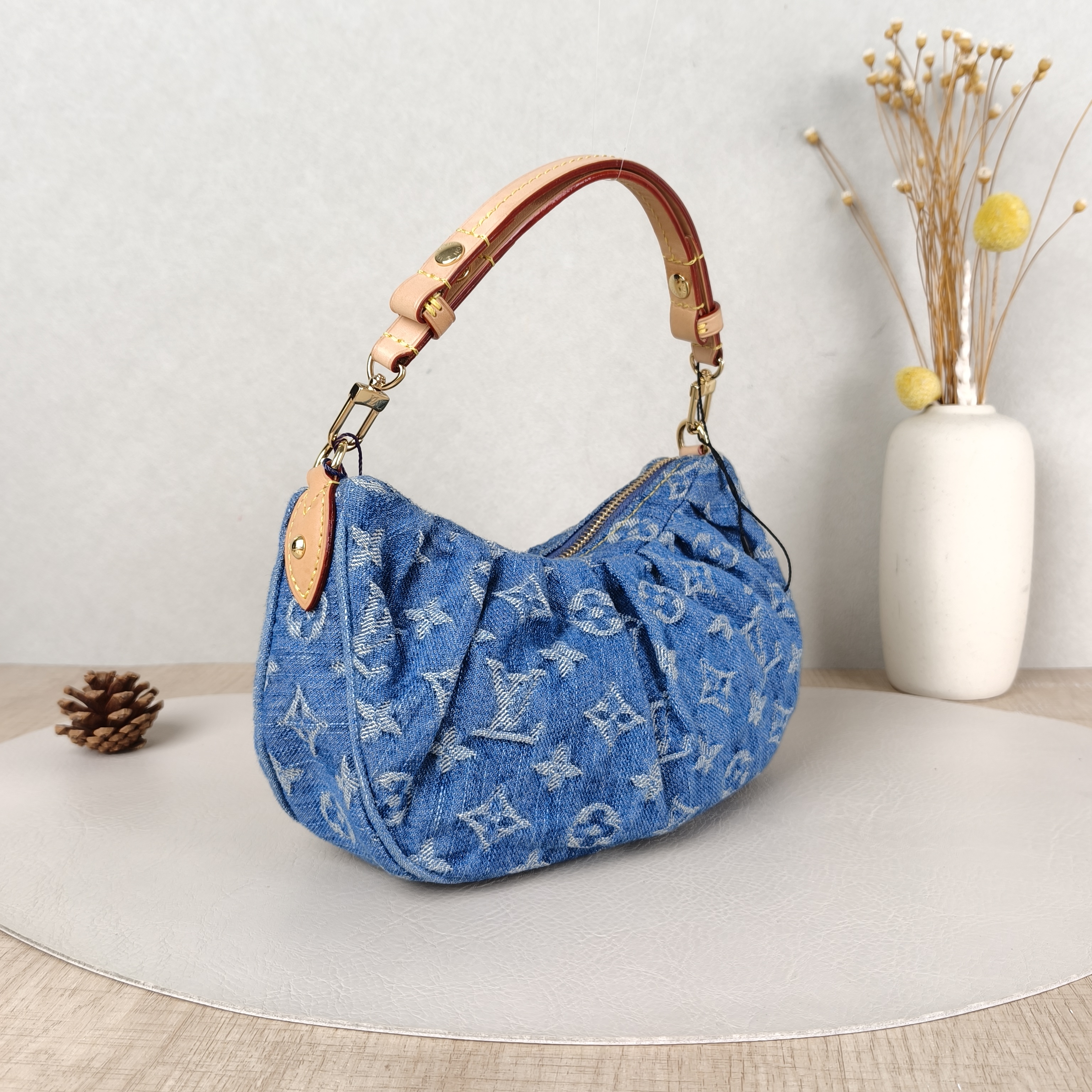 Louis Vuitton Shoulder Bag Pochette Valley Blue One Size21 × 7 × 15 cm — cover view 5 of 5
