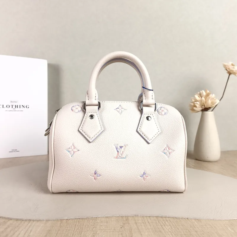 Louis Vuitton Crossbody Bag Speedy20 Calfskin One Size 20.5 × 12 × 13.5 cm