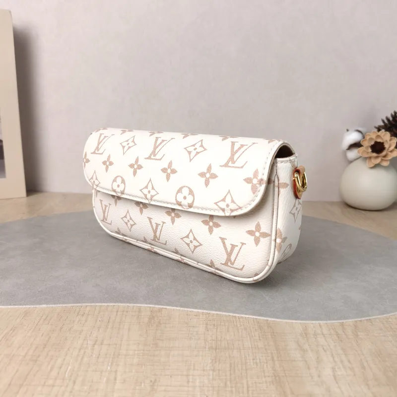 Louis Vuitton Crossbody Bag IVY · Beige PVC Small 23.5 × 4.3 × 12 cm — cover view 6 of 6
