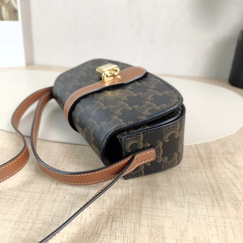 CELINE Crossbody Bag TABOU Monogram PV Cmini18 × 5 × 8 cm — detail view 13 of 14