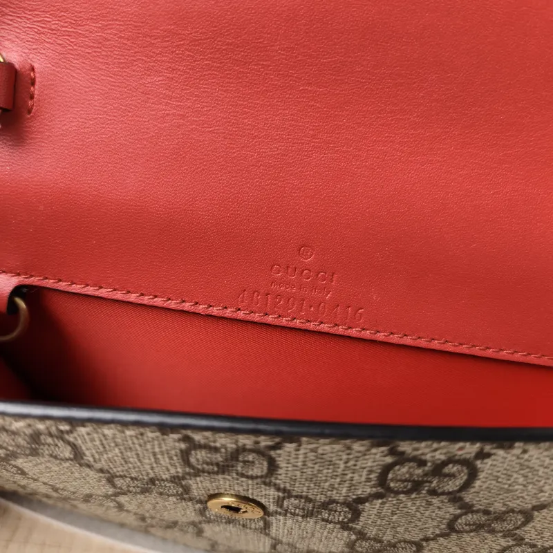 GUCCI Crossbody Bag woc Monogram PVC Mini 16.5 × 4 × 9 cm — detail view 8 of 12