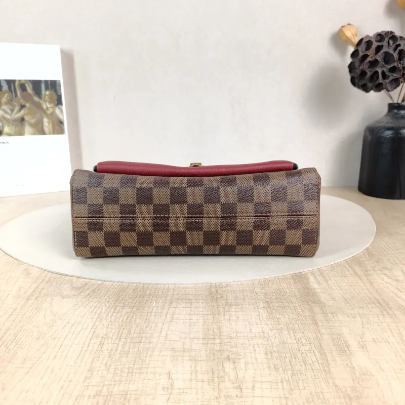 Louis Vuitton Shoulder Bag VAVIN Red · PVC Small25 × 9.5 × 17 cm — cover view 6 of 6