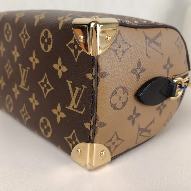 Louis Vuitton Crossbody Bag Speedy Trunk 20 Monogram PVC Small 20.5 × 11 × 13.5 cm — detail view 3 of 15