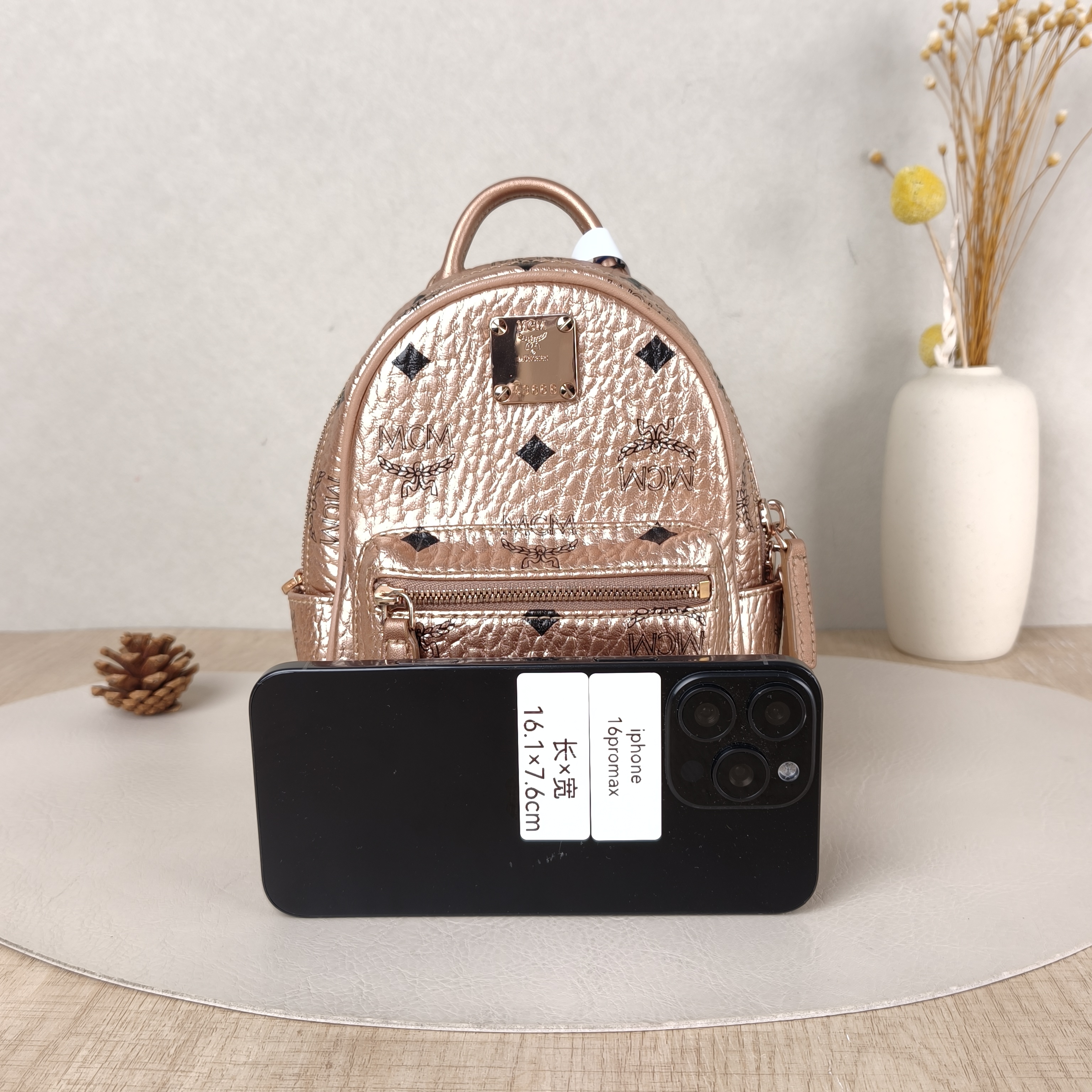 MCM Crossbody Bag Crossbody Bag One Size15 × 6 × 19 cm — cover view 4 of 5