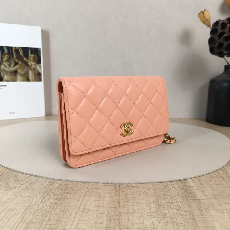 Chanel Crossbody Bag Classic Flap WOC CF WOCWOC Bag Edition Lambskinmini19.2 × 3.5 × 12.3 cm — cover view 4 of 5