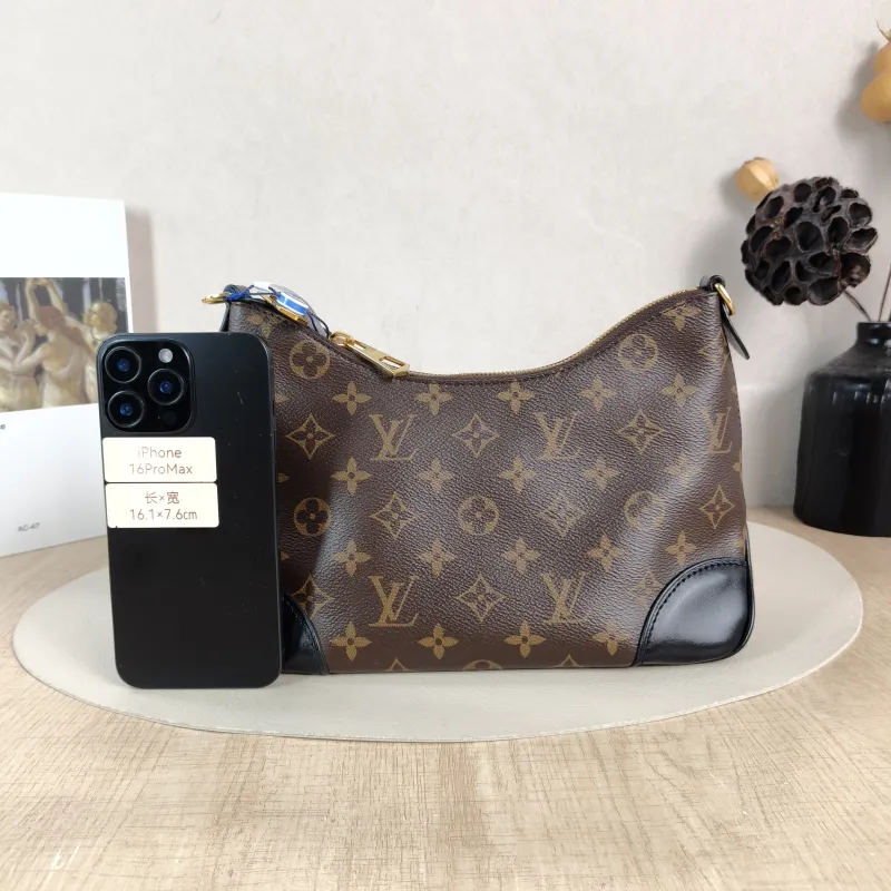 Louis Vuitton Crossbody Bag Boulogne PVC Small 26 × 9.5 × 16 cm — cover view 2 of 6