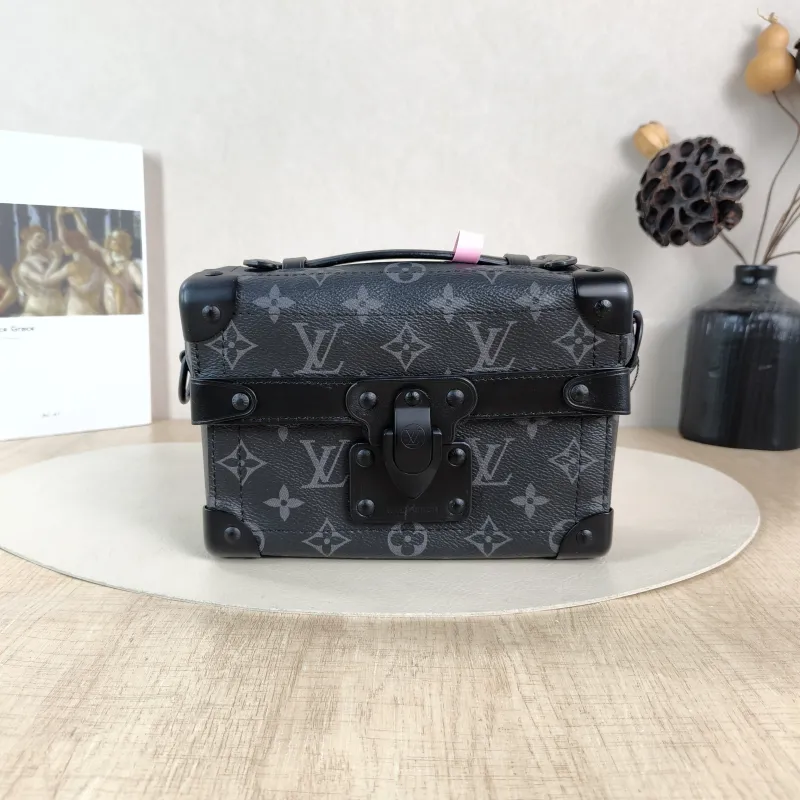 Louis Vuitton Crossbody Bag Soul Trunk Box Monogram PVC One Size 19 × 7 × 15 cm