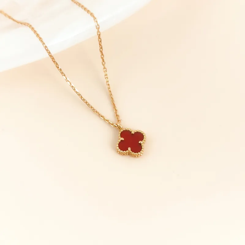 Van Cleef & Arpels Necklace Alhambra 18KY ellow Gold Sweet Mini38.5cm — cover view 5 of 8