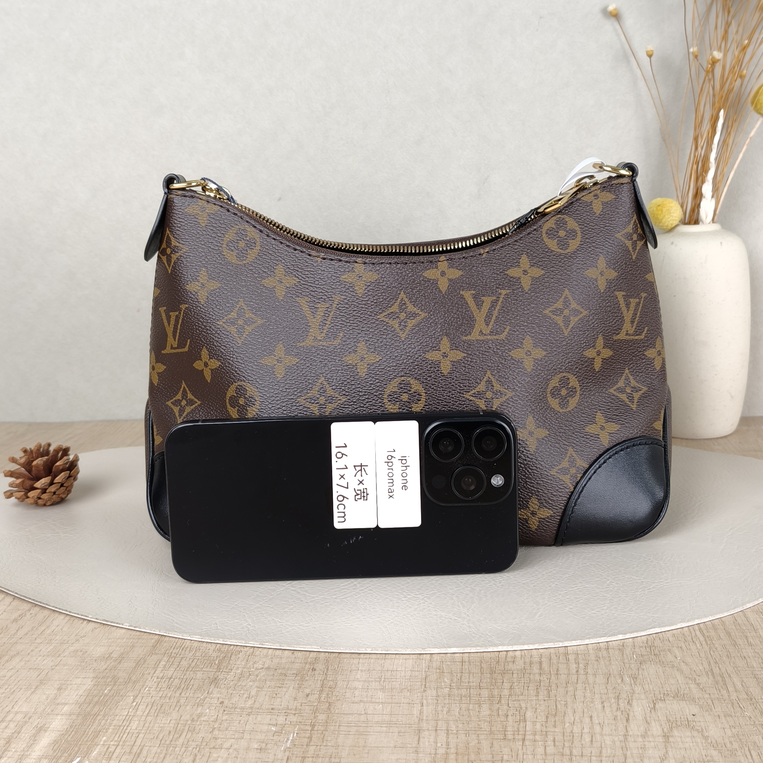 Louis Vuitton Crossbody Bag Boulogne PVC Small26 × 9.5 × 16 cm — cover view 5 of 5